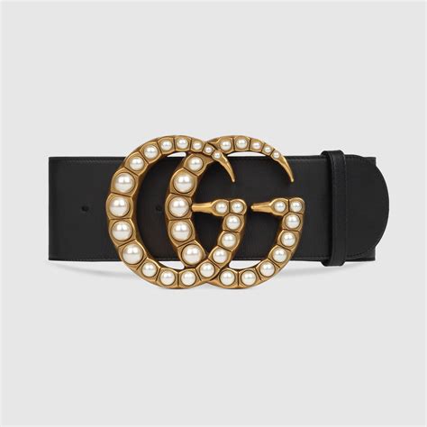 gucci leather belts women